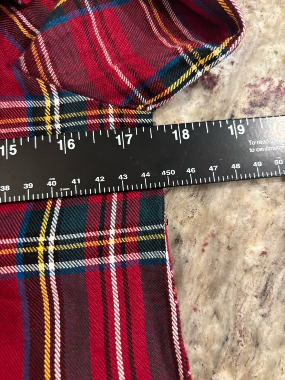 Sanctuary Red Plaid Ruffle Long-Sleeve Blouse - Picture 6 of 9